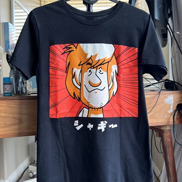 Scooby-Doo Shaggy Japanese T-Shirt HOT TOPIC exclusive - Picture 3 of 3